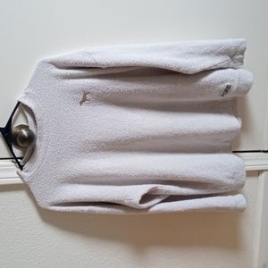 PINK Terry Off White Pullover M